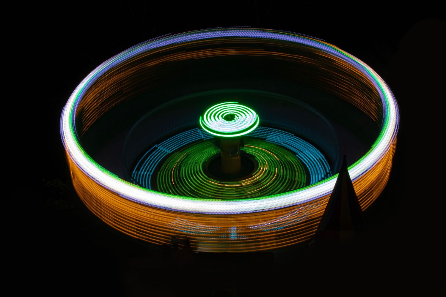 Slow shutter speed carnival
