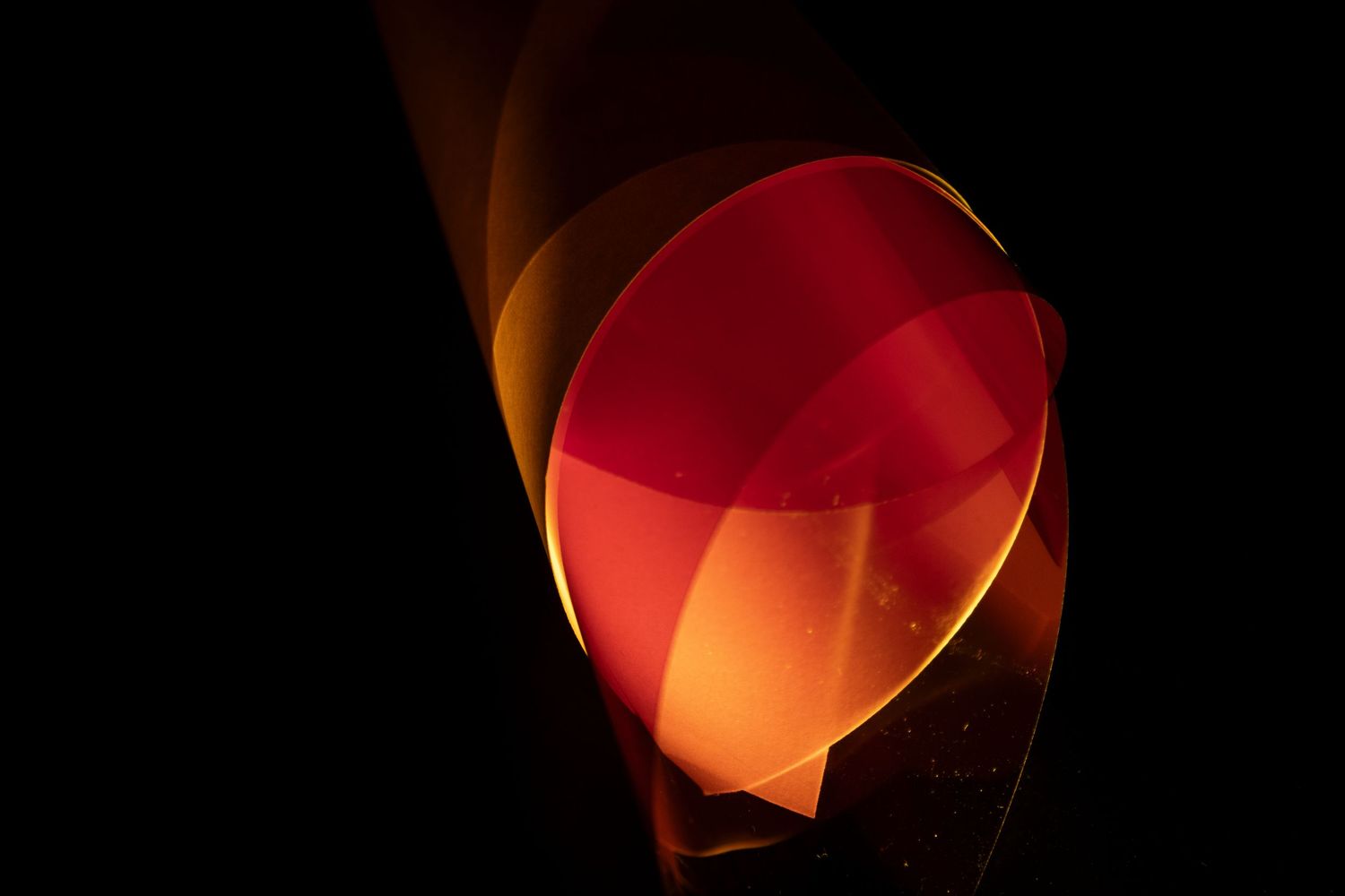 Red and yellow paper