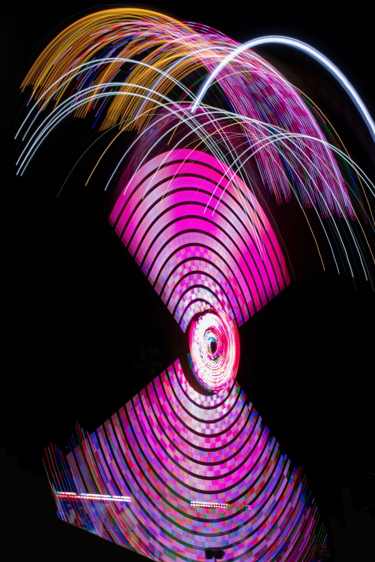 Slow shutter speed carnival