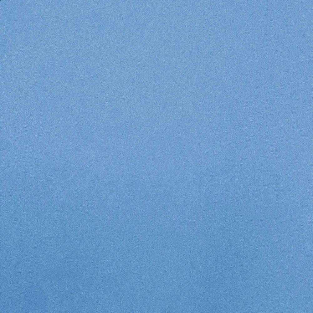Solid cornflower blue fabric swatch with a smooth, uniform texture and subtle matte finish.