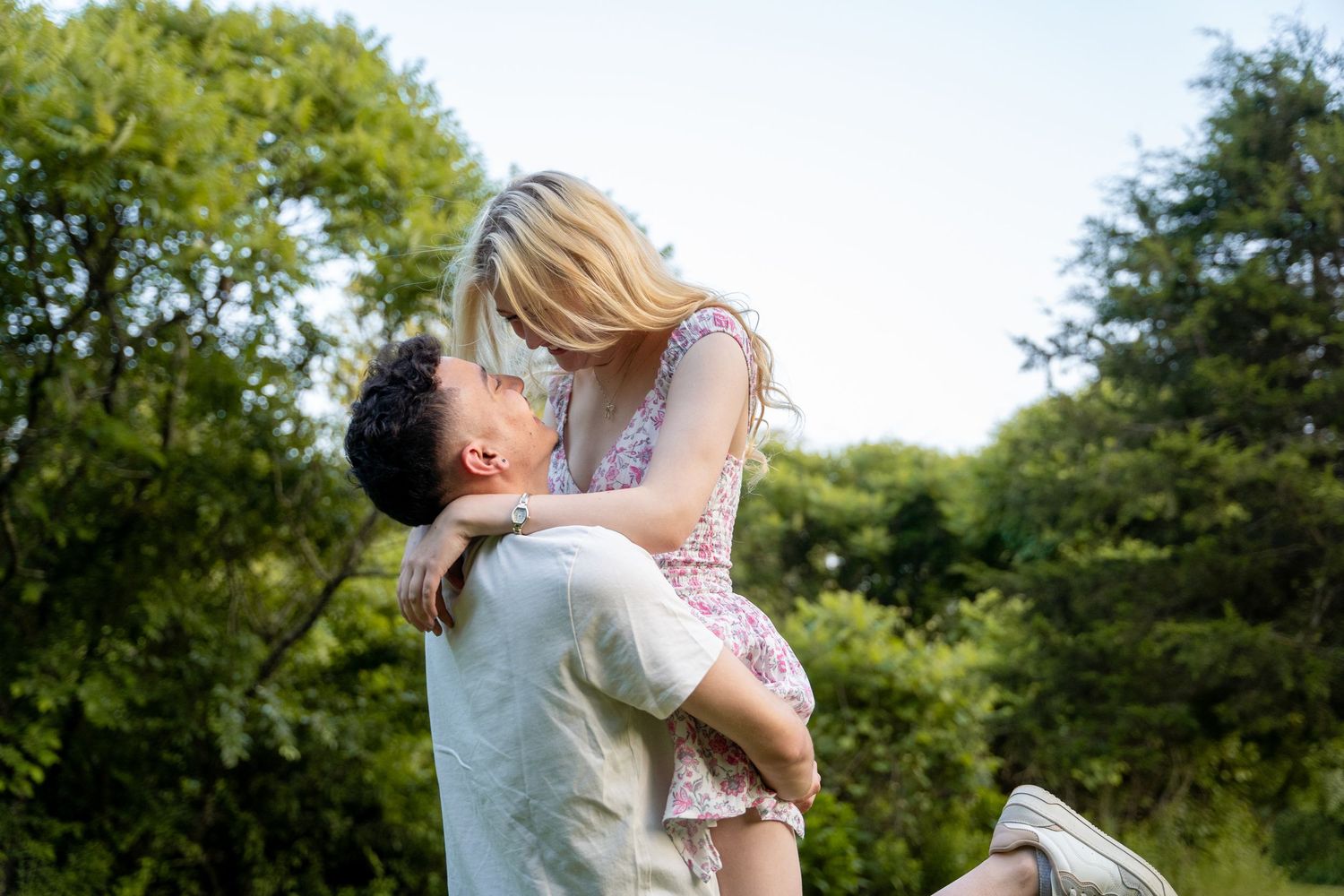 Natural light portrait photography of a young professional