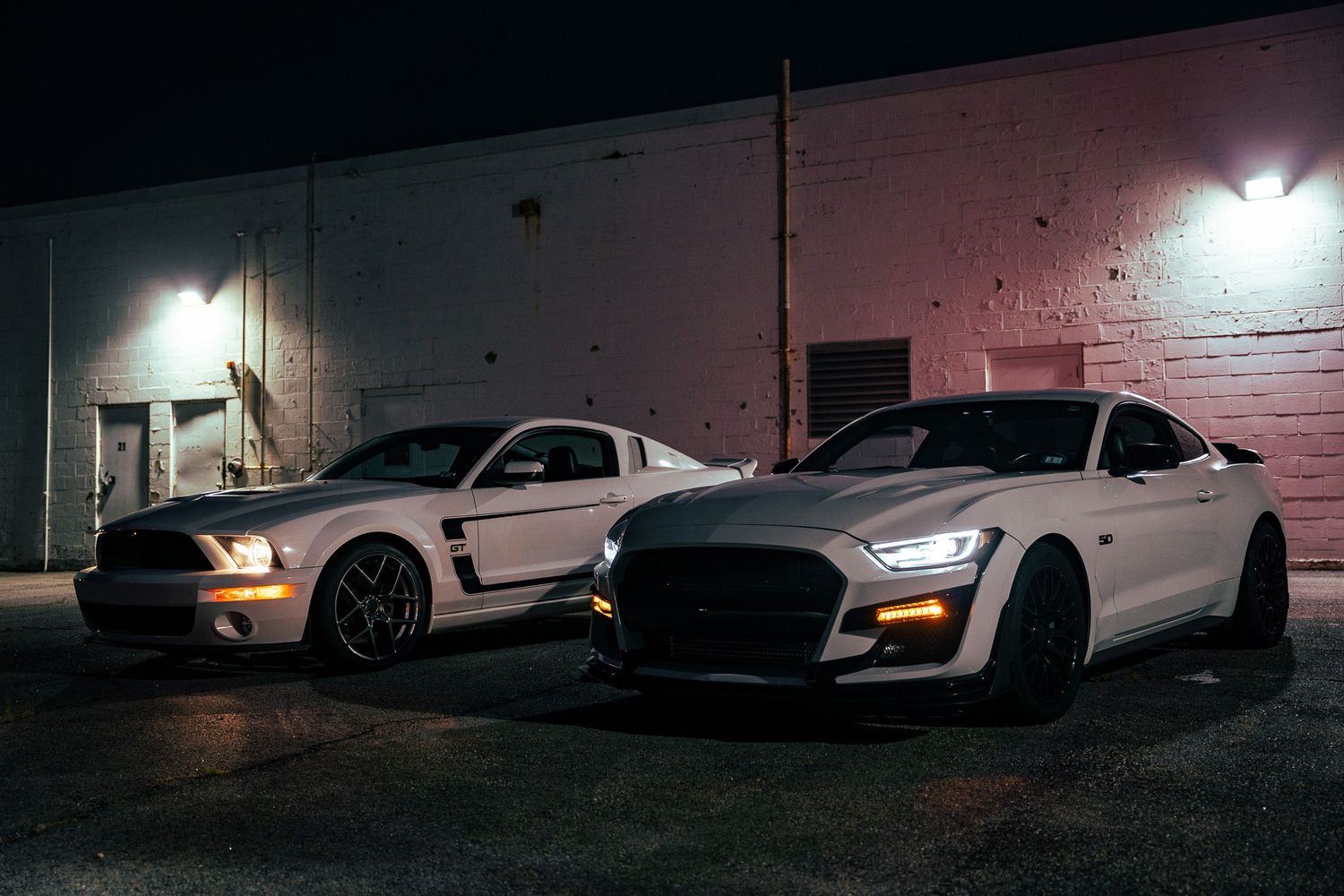 Professional automotive photography of a modified sports car