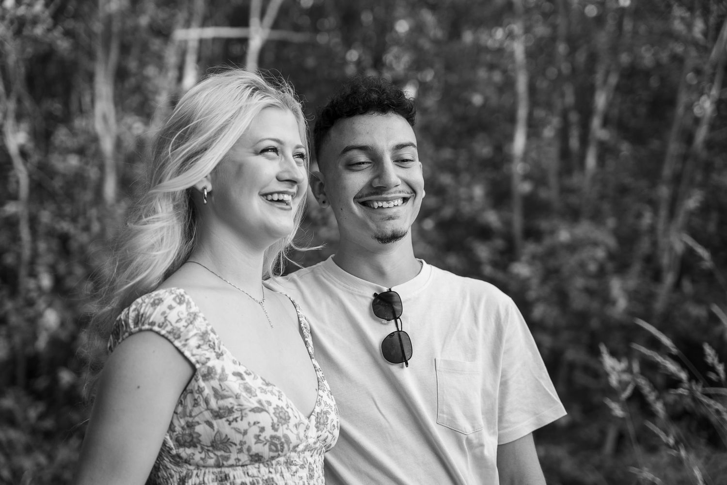 Natural light portrait photography of a young professional