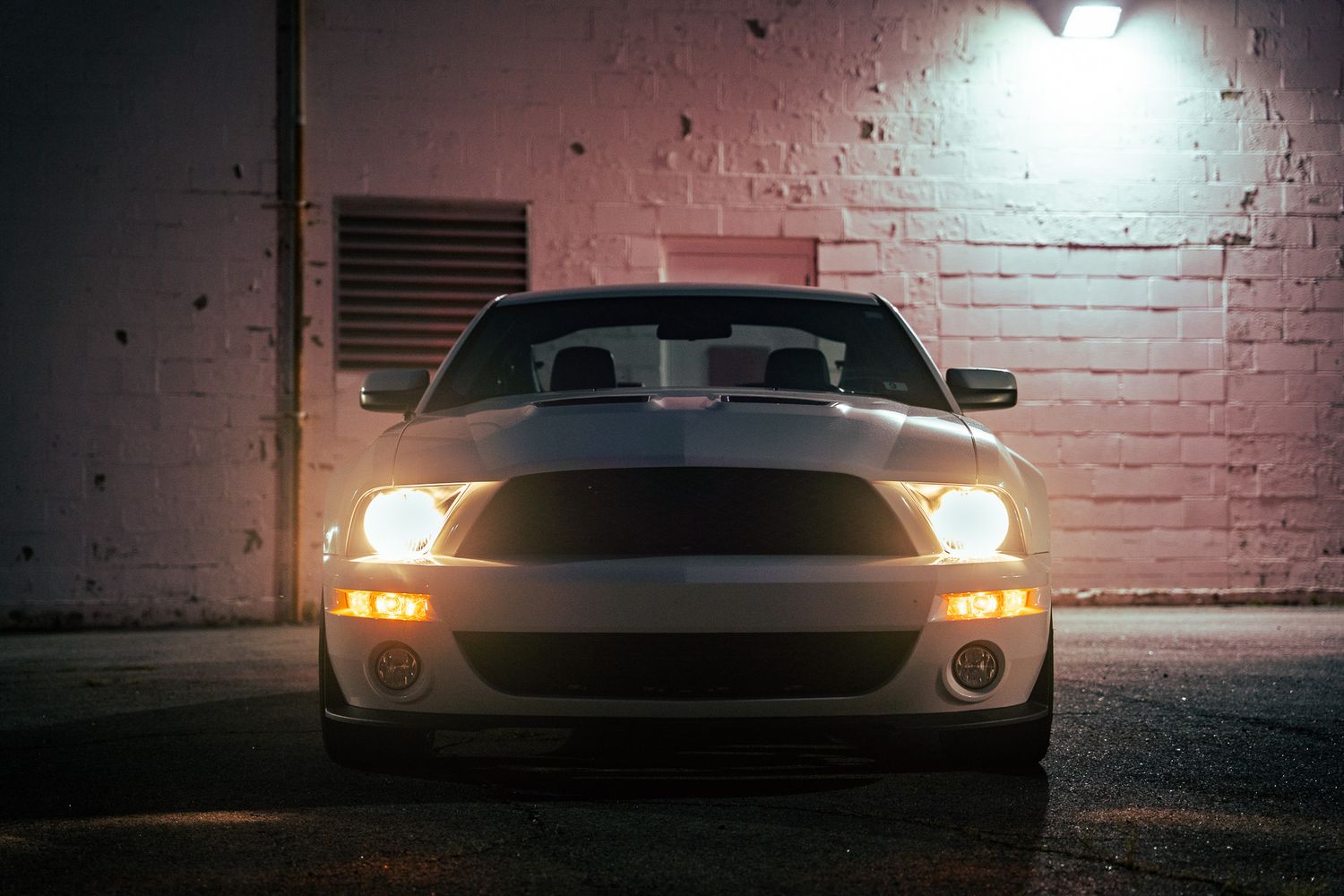 Professional automotive photography of a modified sports car