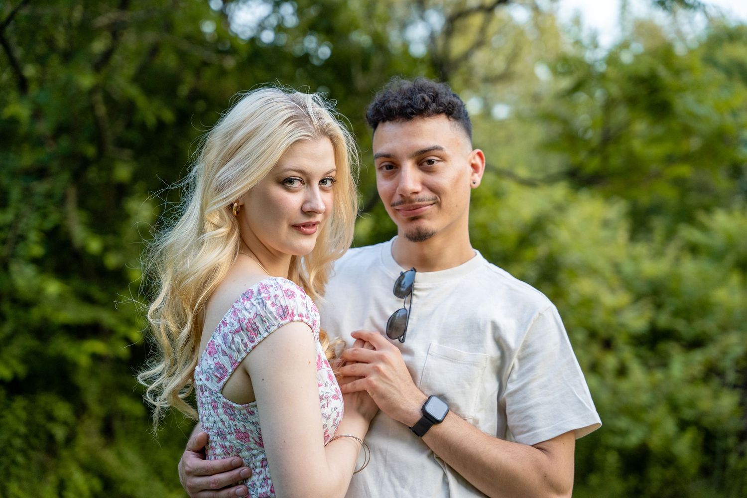 Natural light portrait photography of a young professional