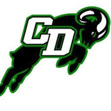 Central Dauphin High School Rams logo, CD Rams, Harrisburg PA