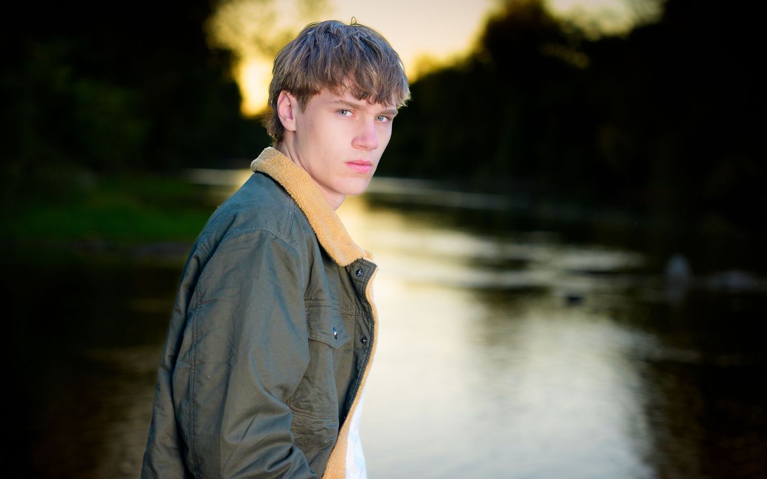 High school senior portrait on location Central PA, by Deanna Fox, SportsFox Photography, Hershey PA