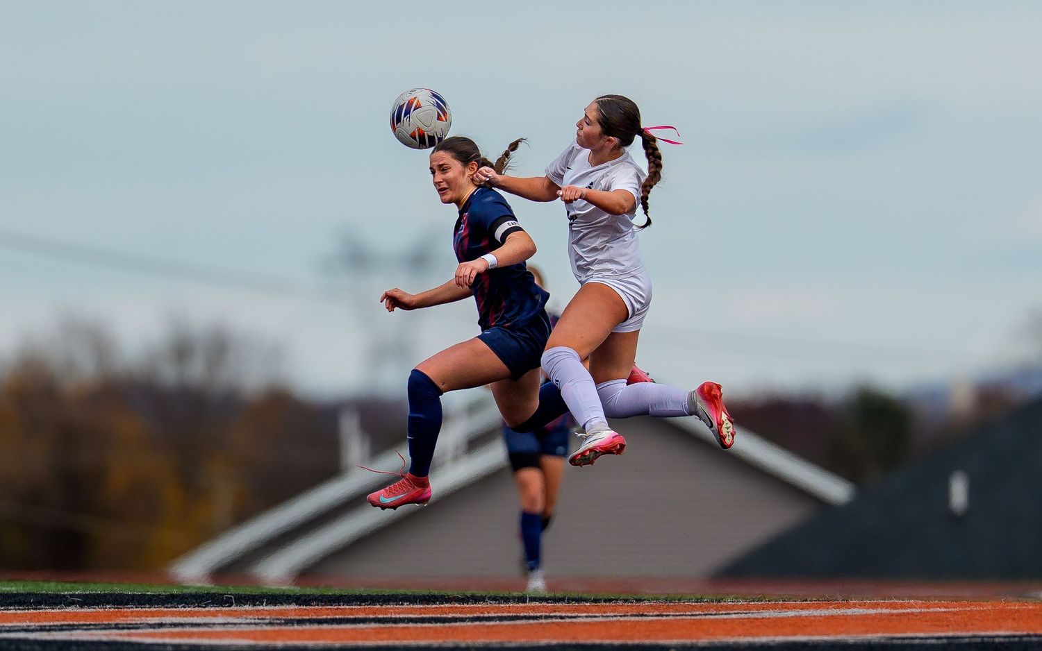 High school soccer game day action coverage, by Deanna Fox, SportsFox Photography, Hershey PA