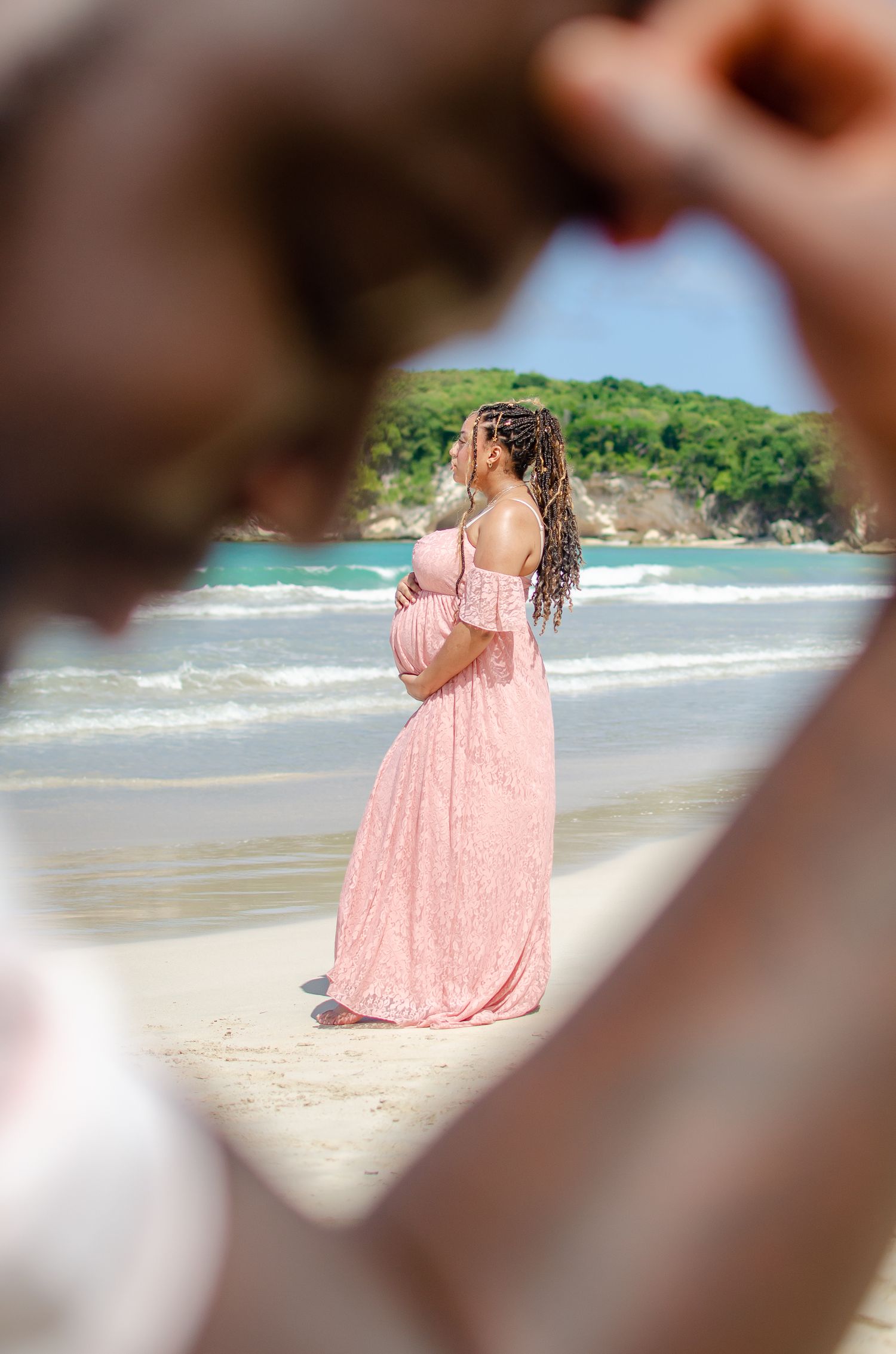 MATERNITY PHOTOSHOOT IN PUNTA CANA - LOVE STORY
