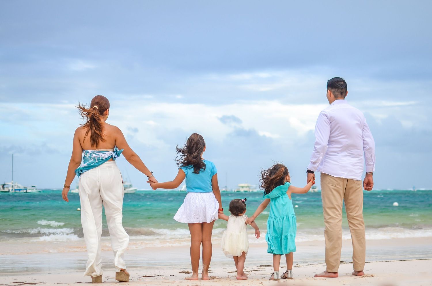 FAMILIES PHOTOSHOOT IN PUNTA CANA