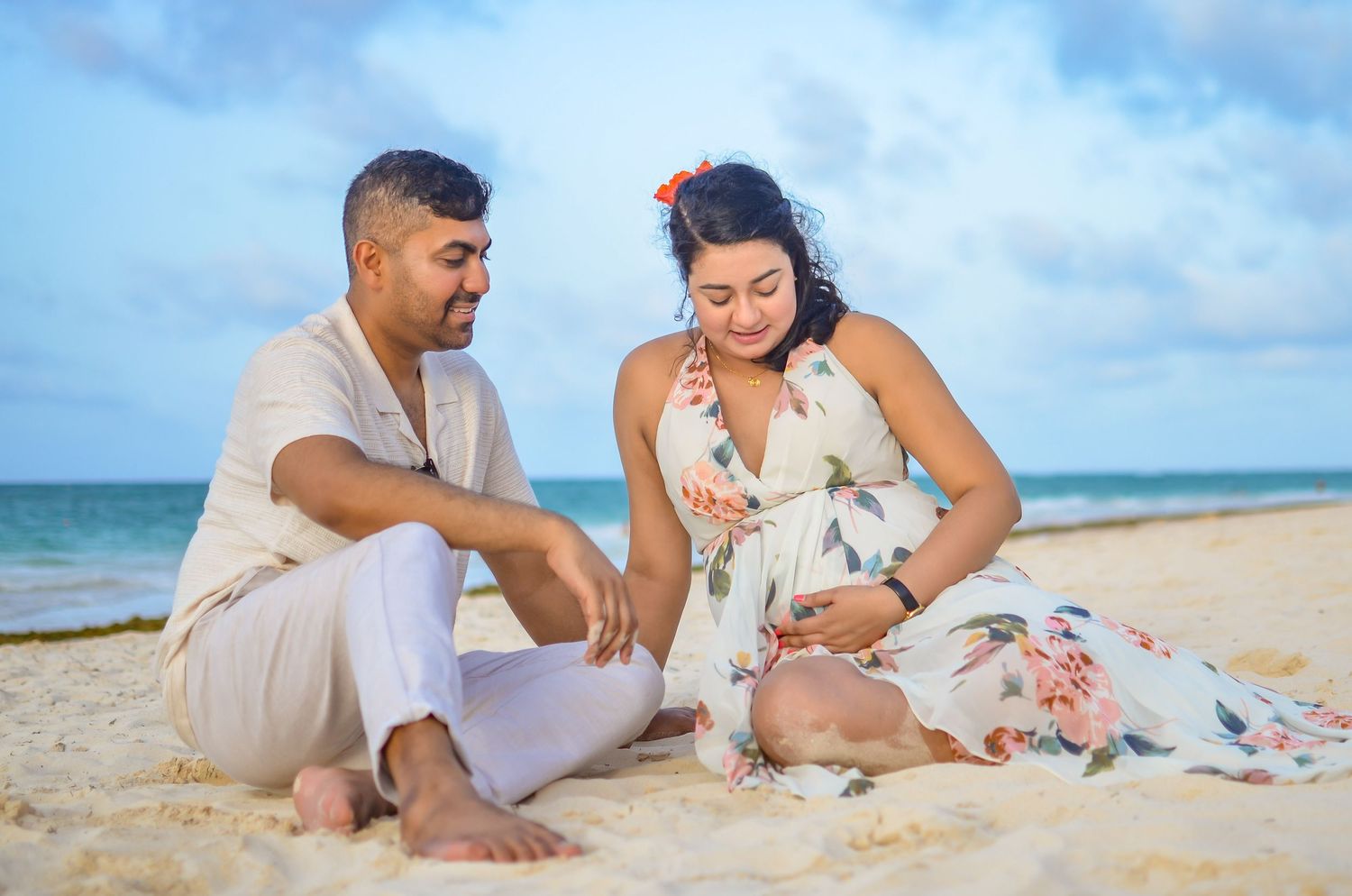 MATERNITY PHOTOSHOOT IN PUNTA CANA