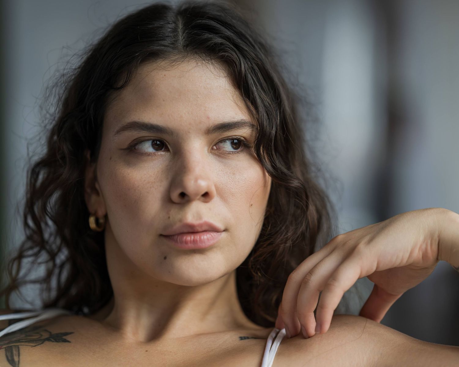 Model portrait.