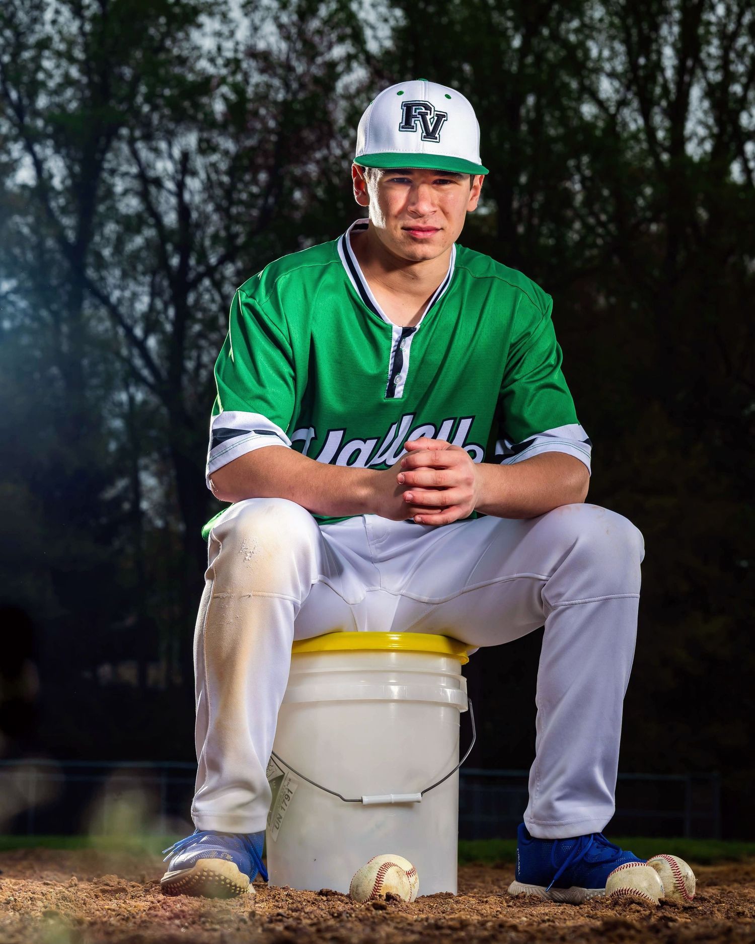 Pascack Valley baseball portrait.