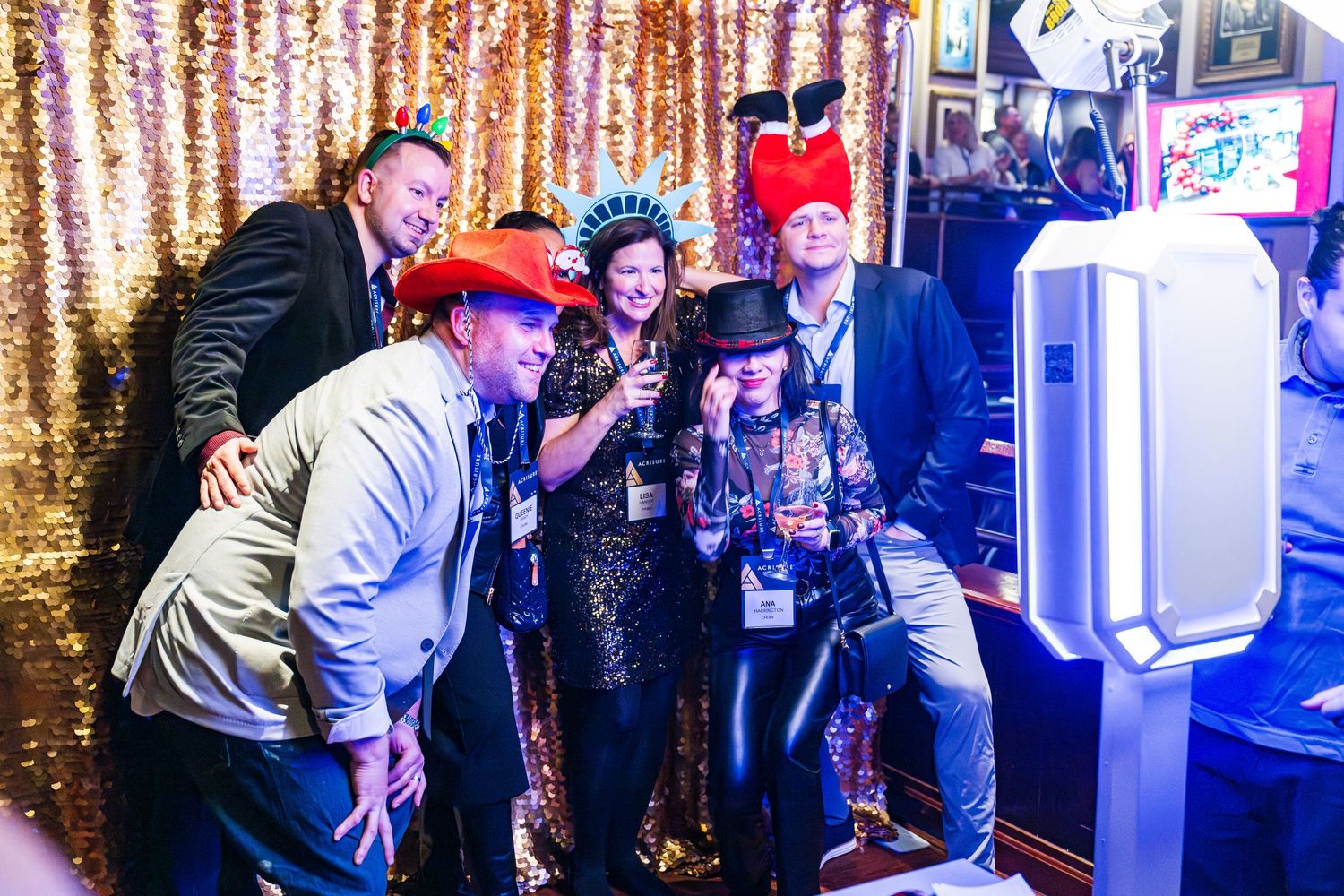 Acrisure holiday party at Hard Rock Cafe