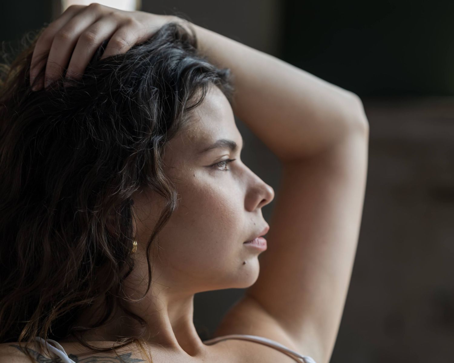 Model portrait.
