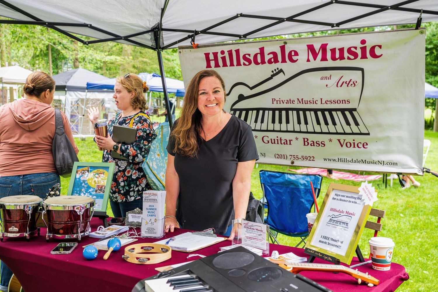 Arts celebration in Hllsdale, N.J.