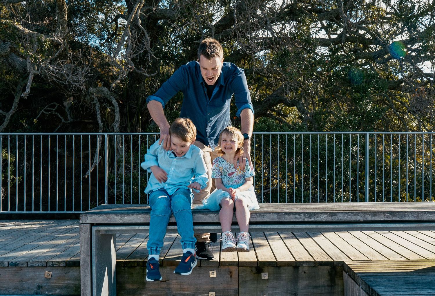 A lovely family photoshoot session at West Harbour, Auckland by YM Photography.