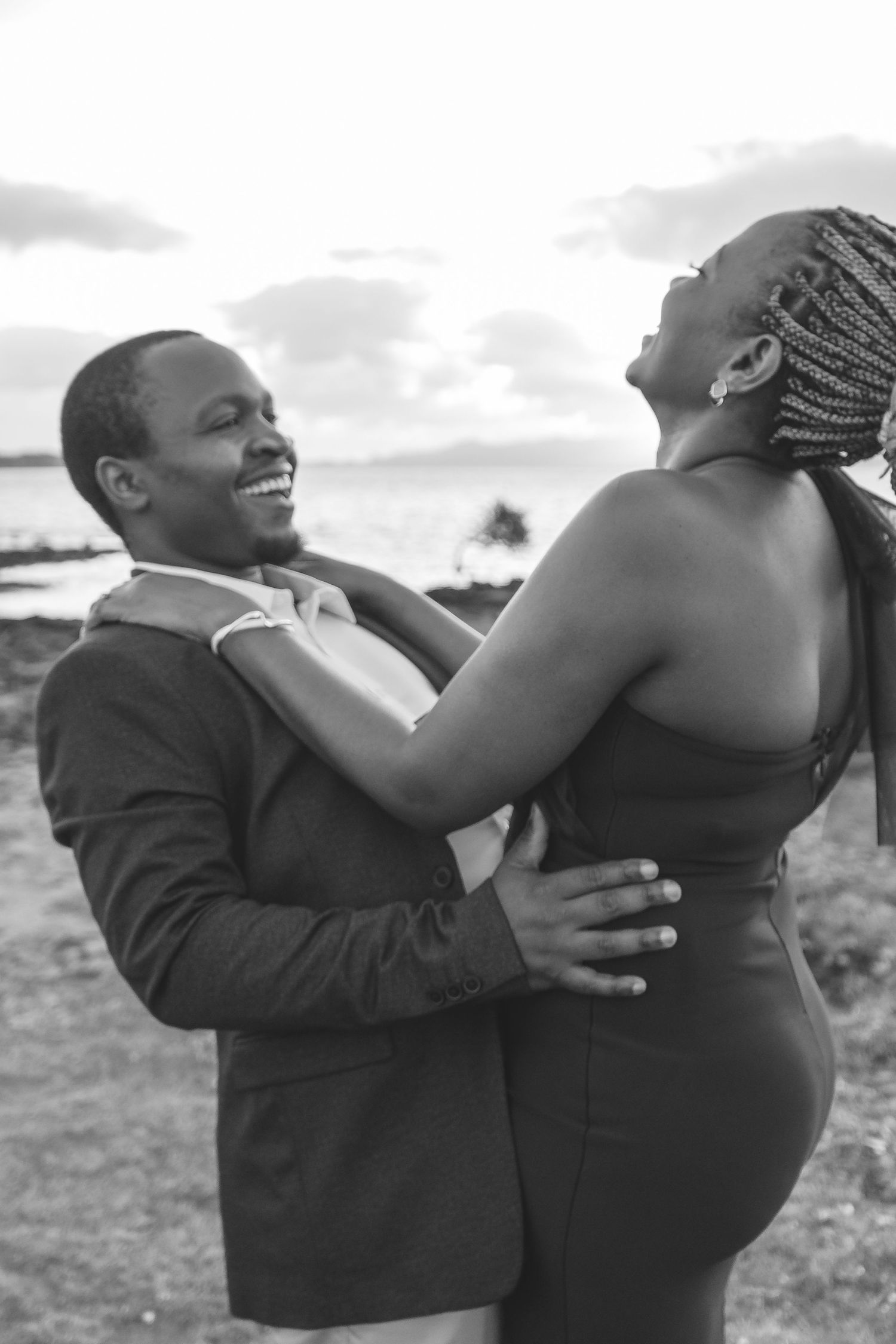 A romantic pre-wedding session during sunset at Ambury Regional Park.