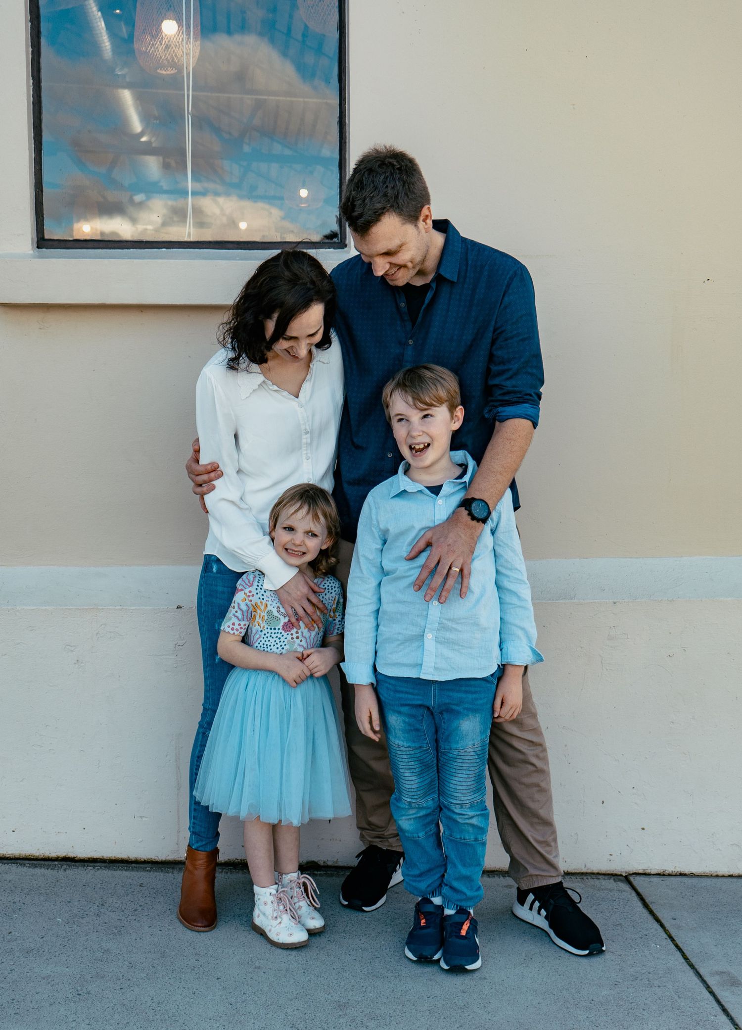 A lovely family photoshoot session at West Harbour, Auckland by YM Photography.