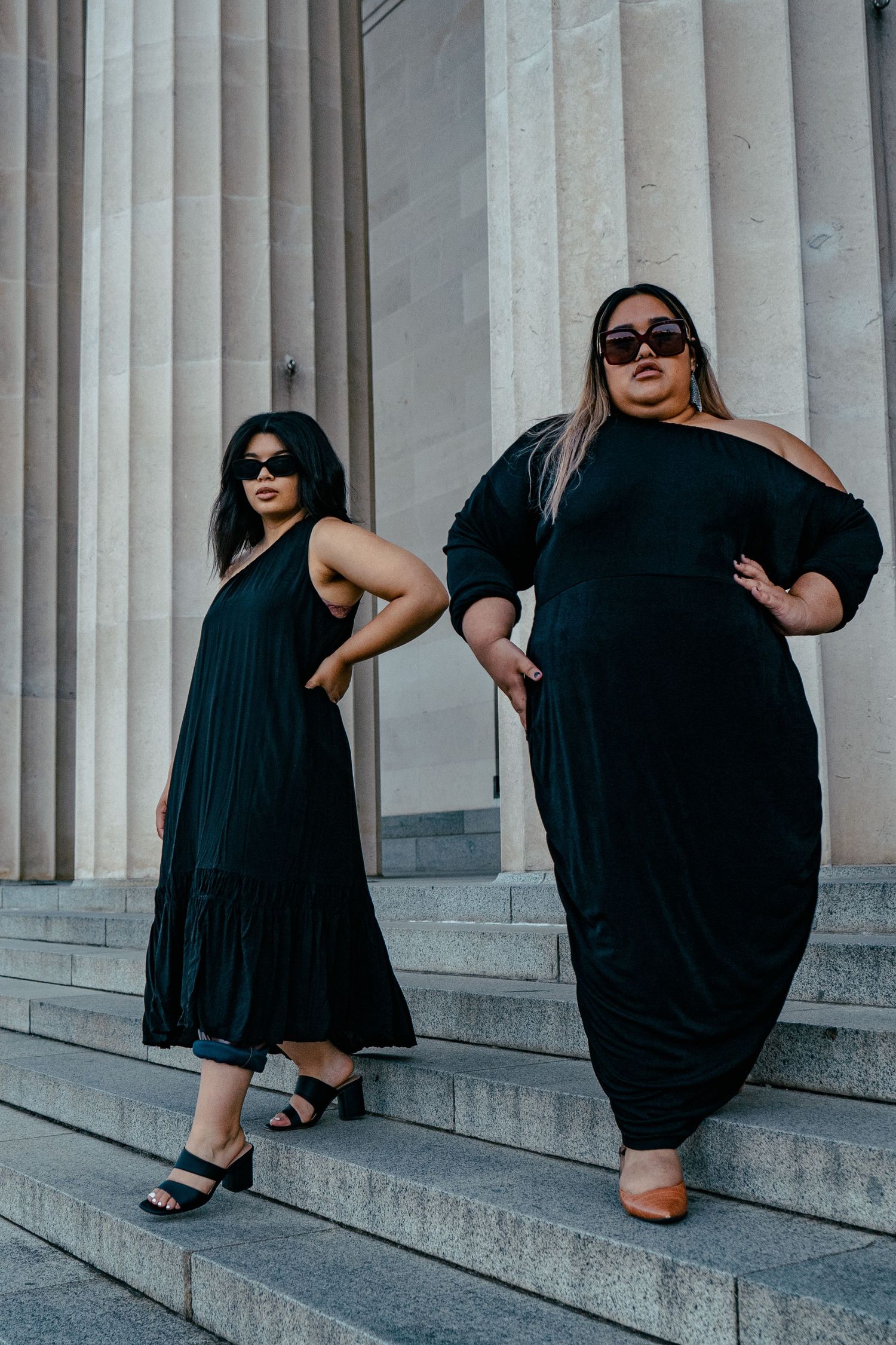 An editorial photoshoot at Auckland War Museum by YM Photogrpahy.