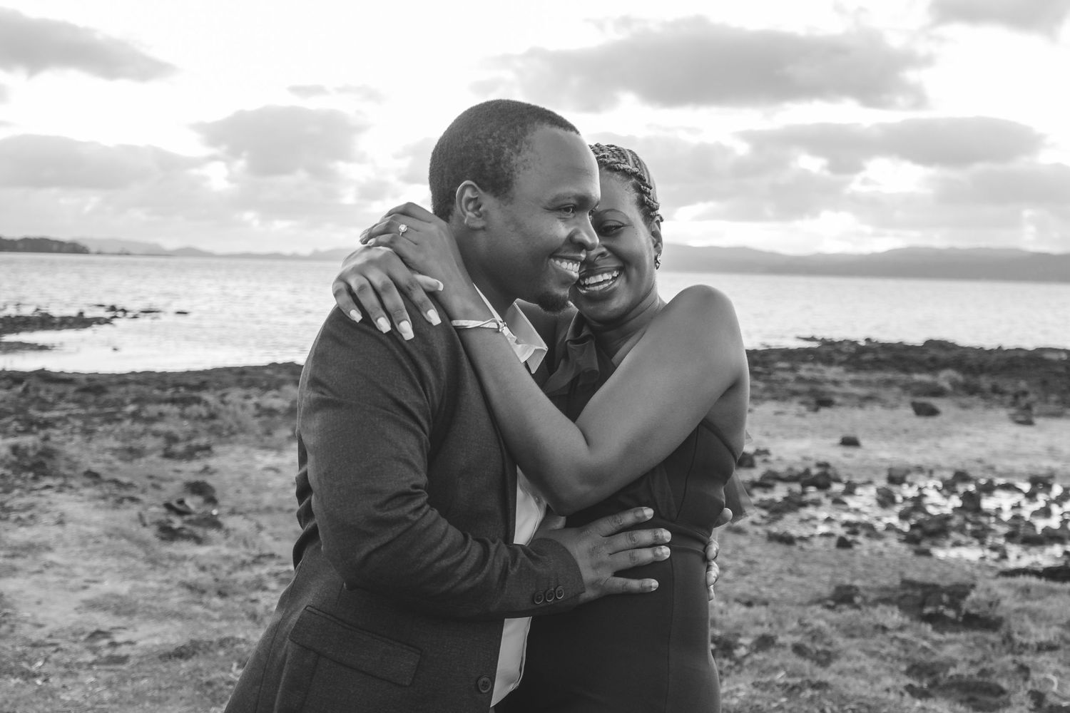 A romantic pre-wedding session during sunset at Ambury Regional Park.