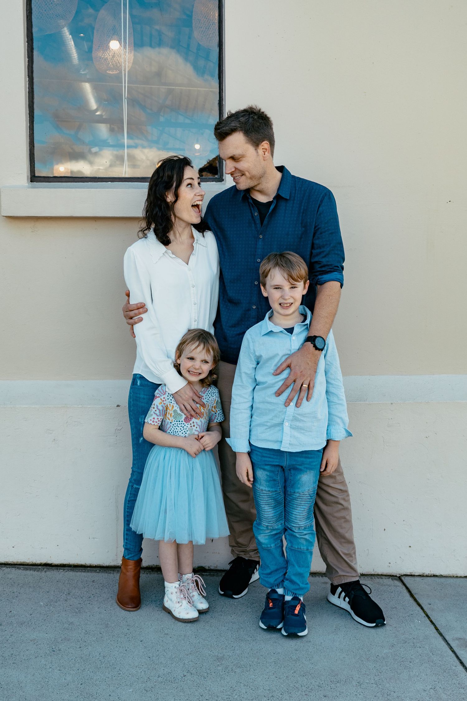 A lovely family photoshoot session at West Harbour, Auckland by YM Photography.
