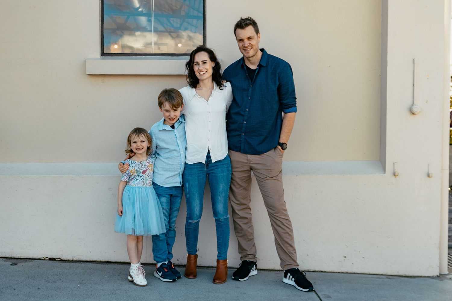 A lovely family photoshoot session at West Harbour, Auckland by YM Photography.