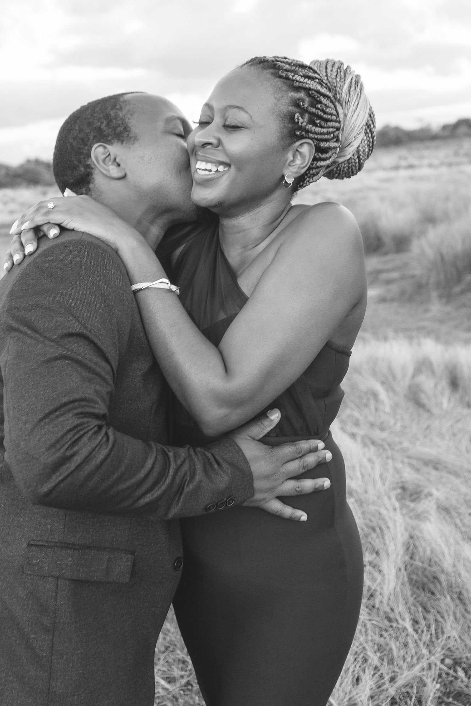 A romantic pre-wedding session during sunset at Ambury Regional Park.
