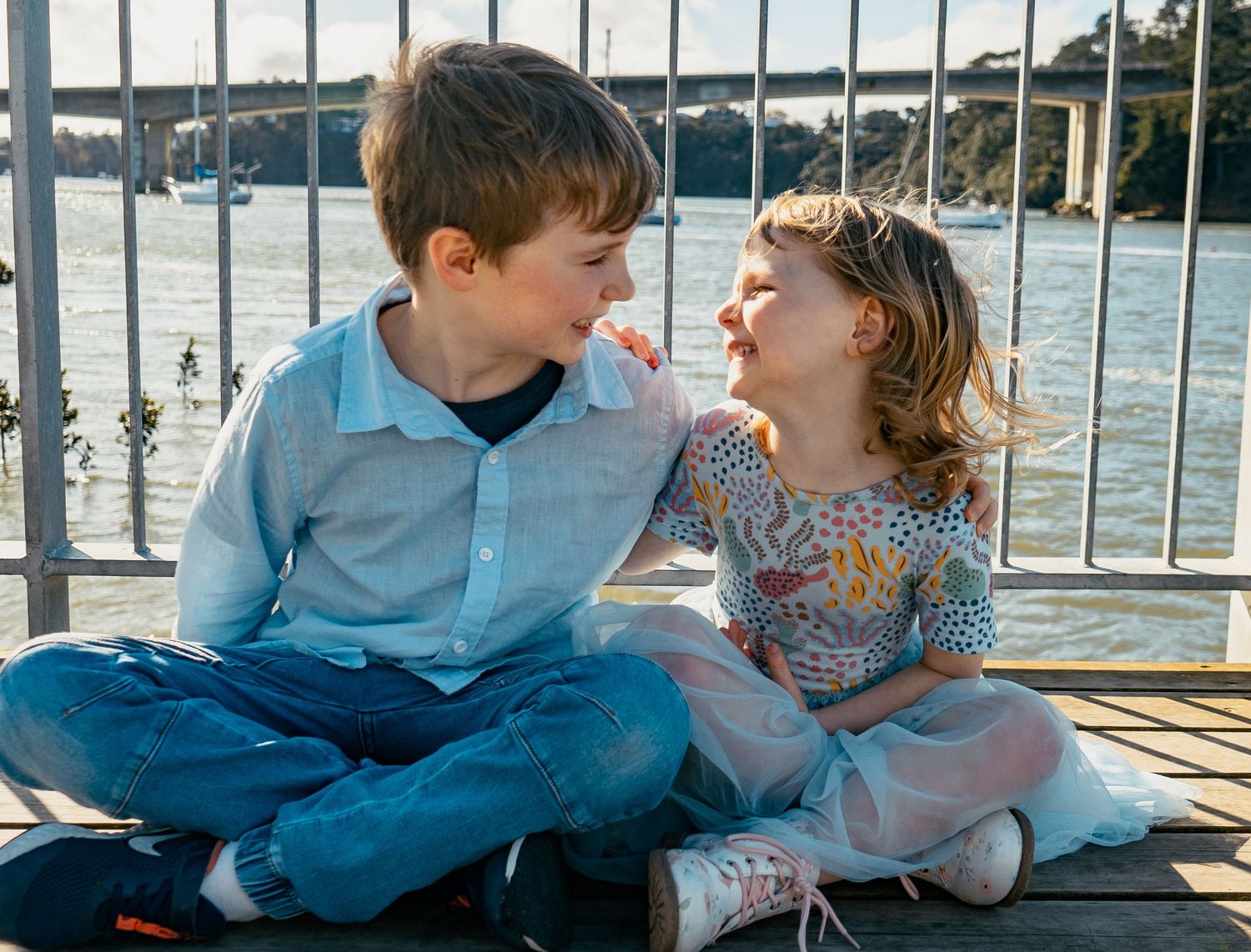 A family shoot at West Harbour by YM photography