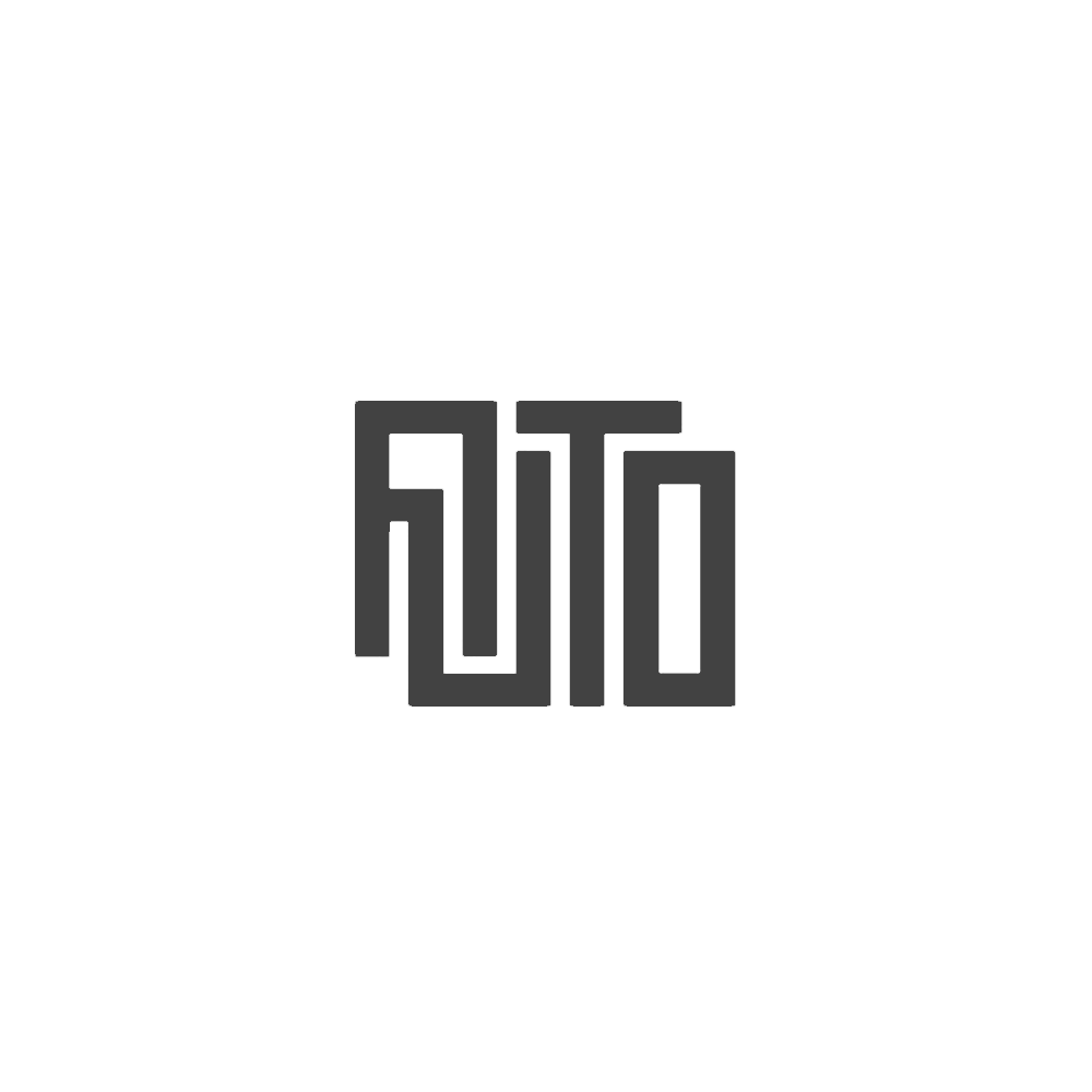 Stylized 'FUTRO' text logo design in gray against black background.