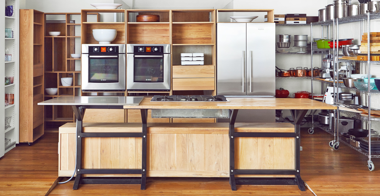 Studio Kitchen with double ovens and cook top
