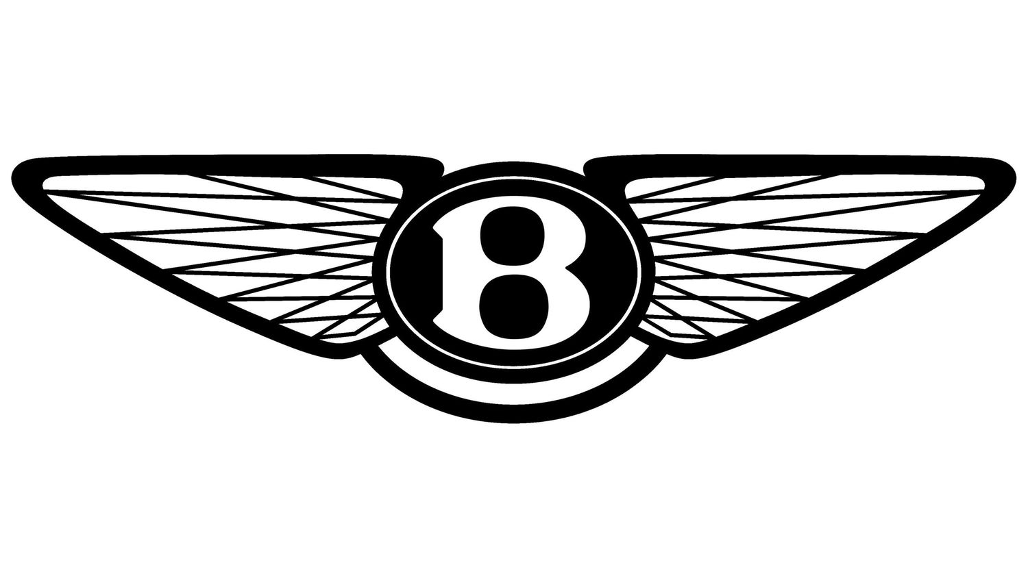 Bentley Motors logo featuring a bold letter B in a circle with ornate wings on a white background.