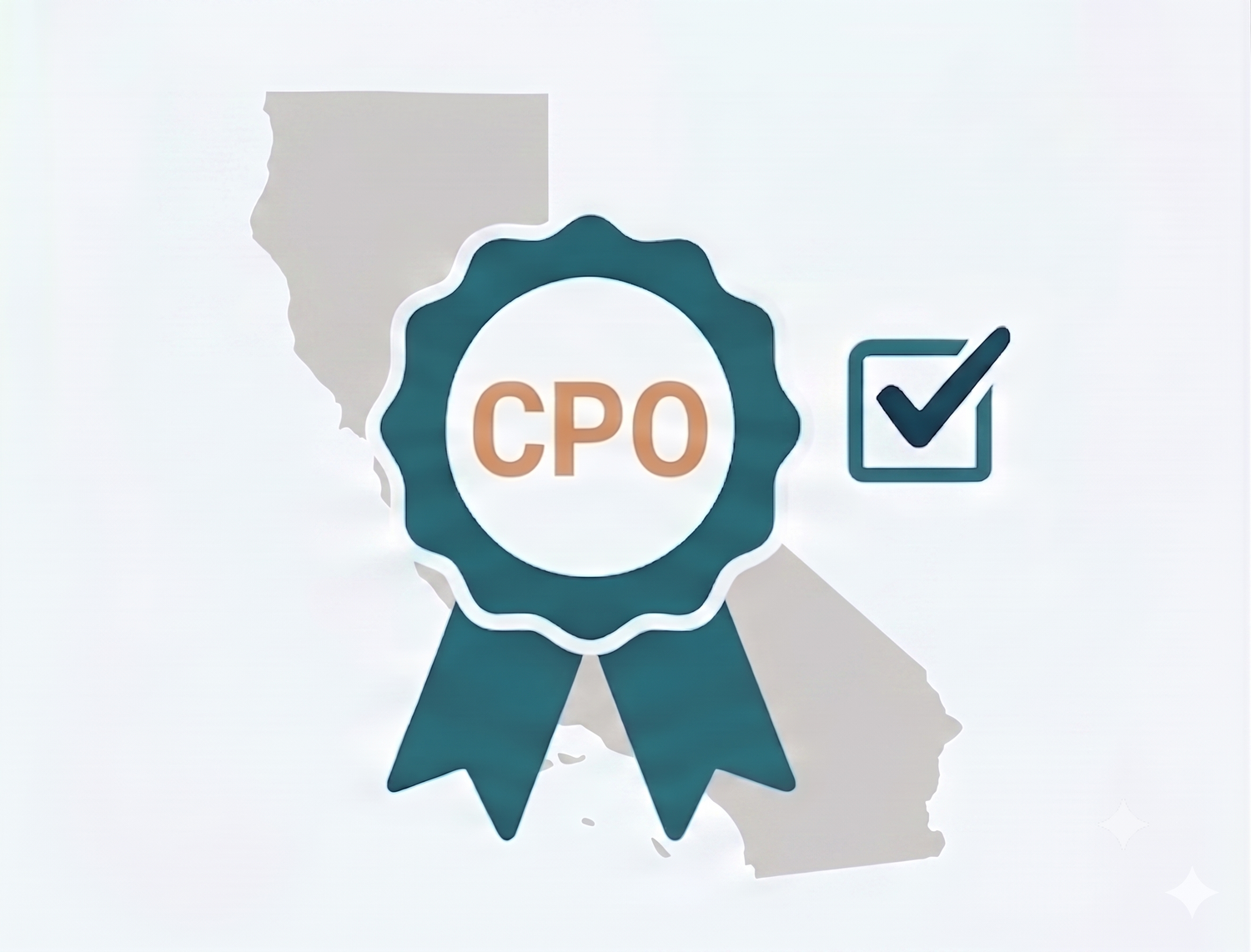 California CPO certification badge representing Certified Pool Operator credentials in California.