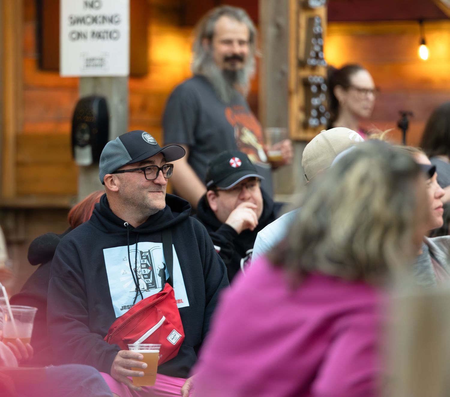 Crowd at Hampton Brewing