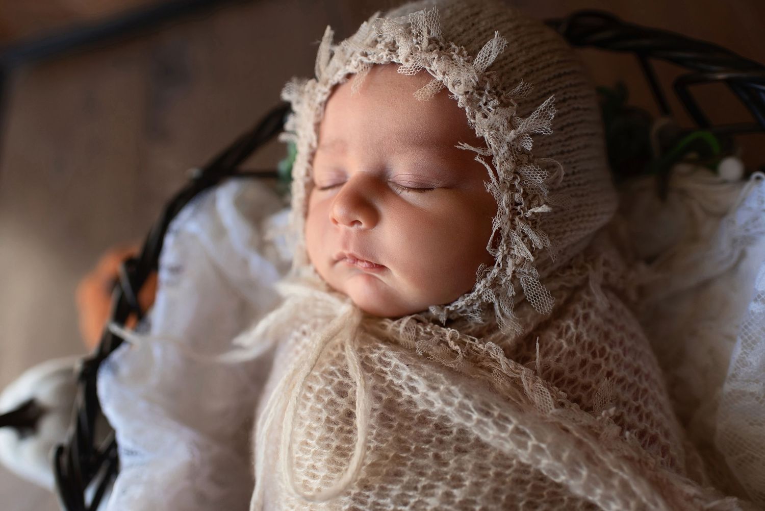Beautiful newborn girl