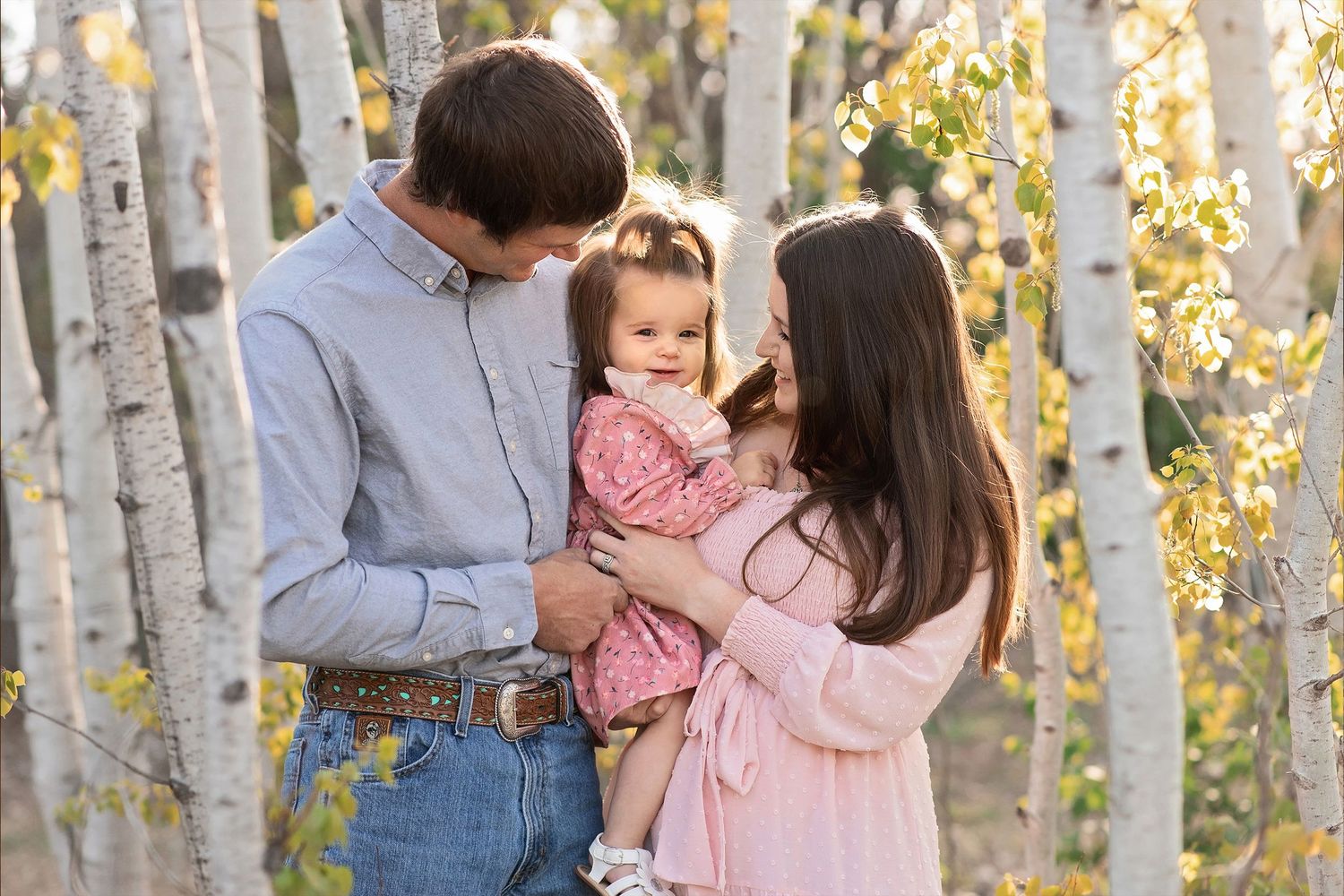 Family session of 3