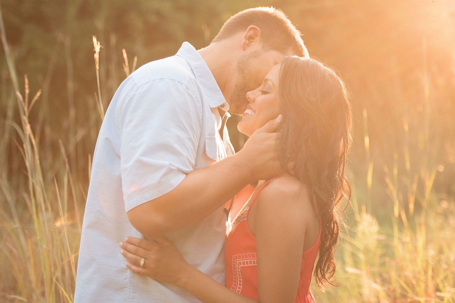 Sunset couple