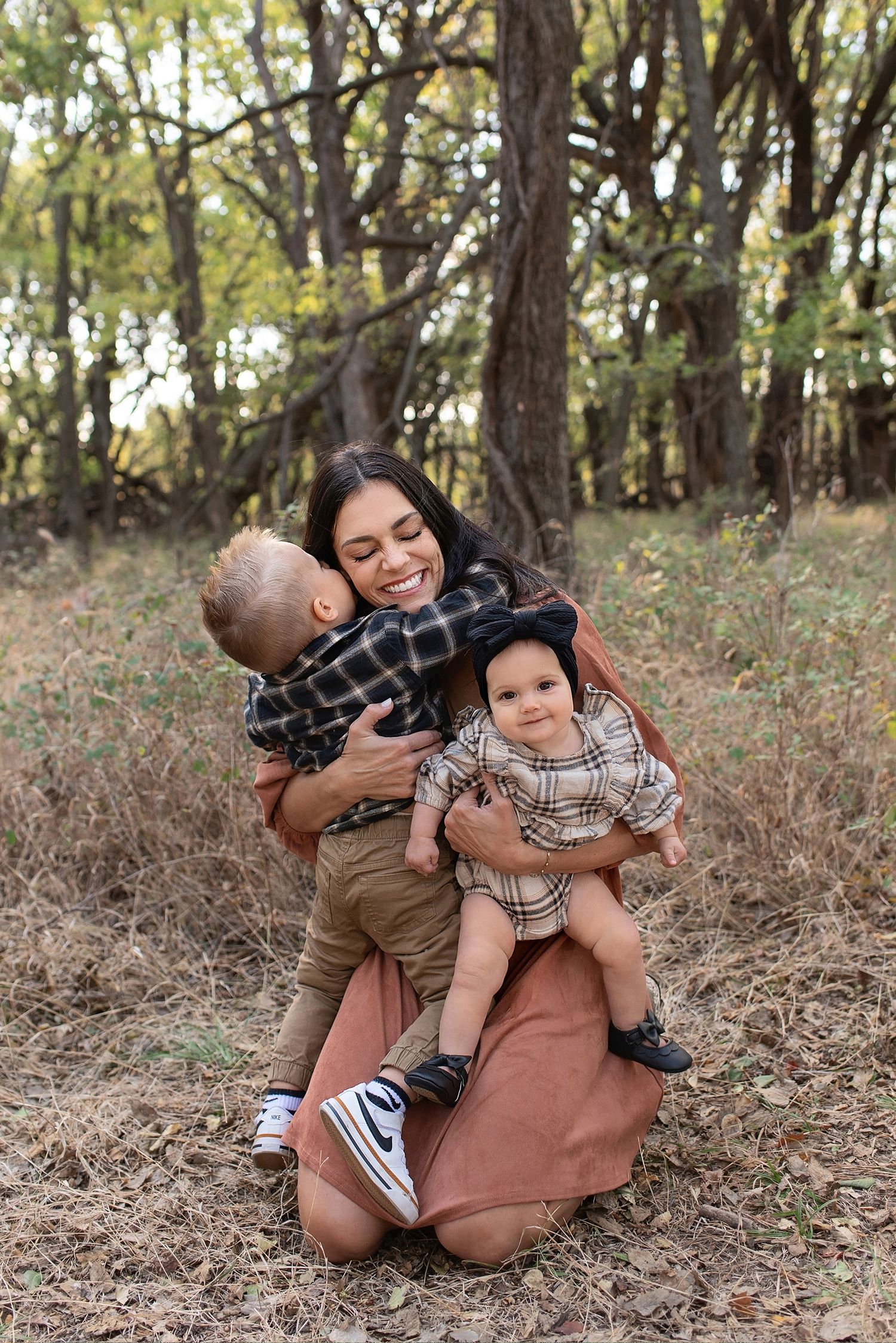 Mom and babies