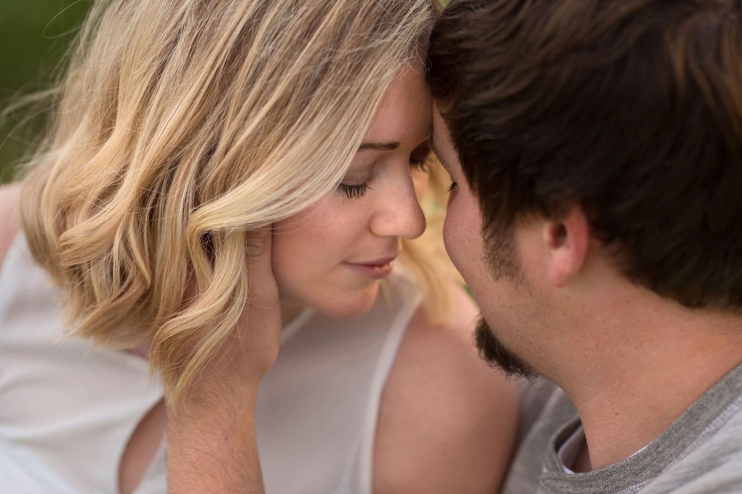 engaged couple
