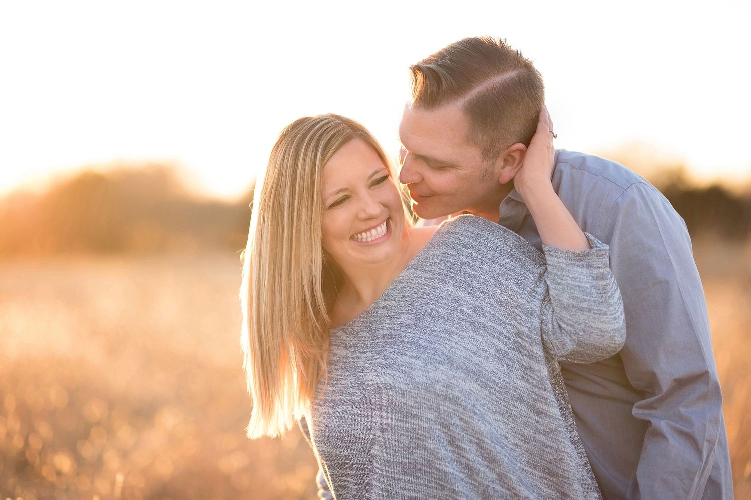 Golden hour couple