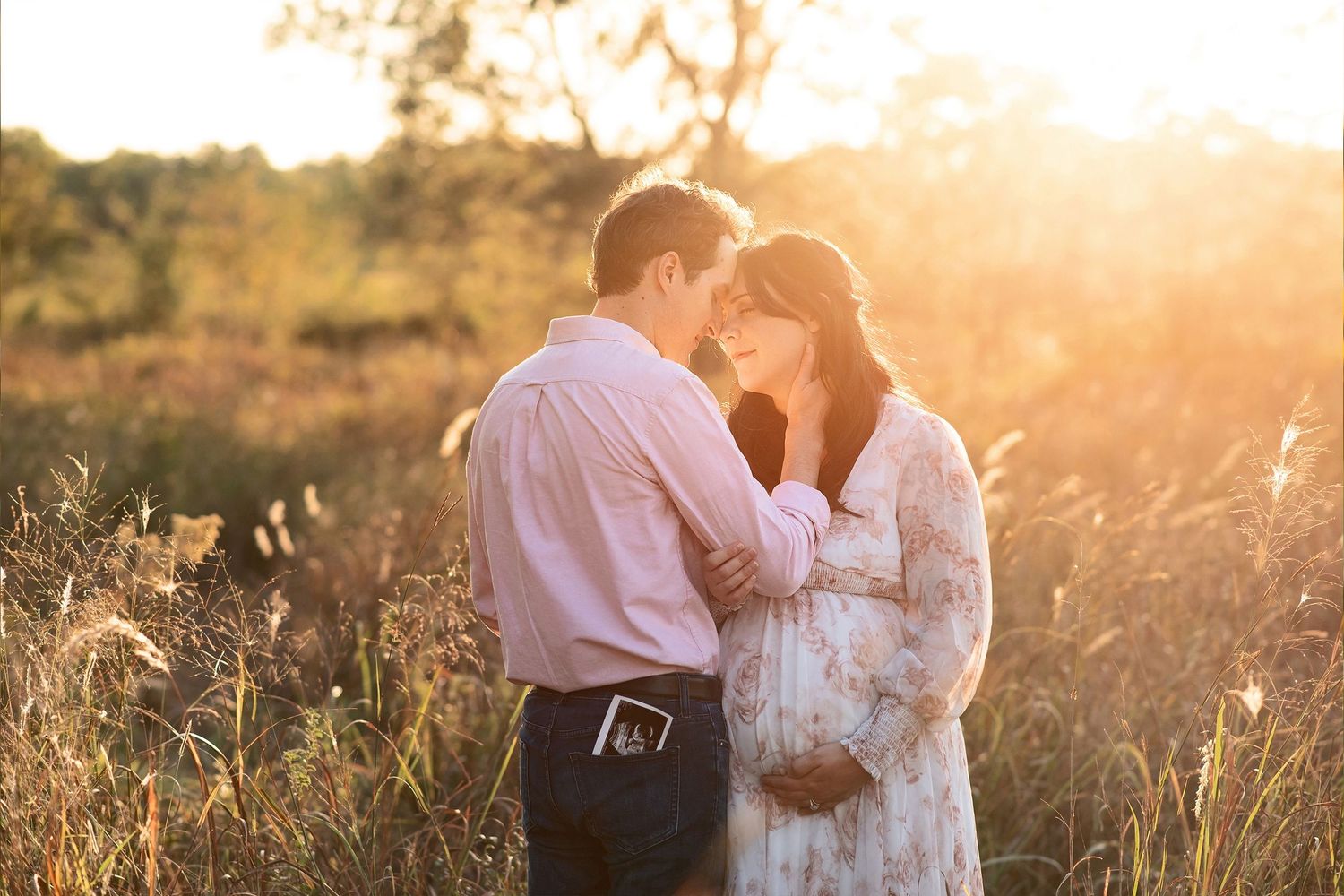 Sunset Maternity Photo