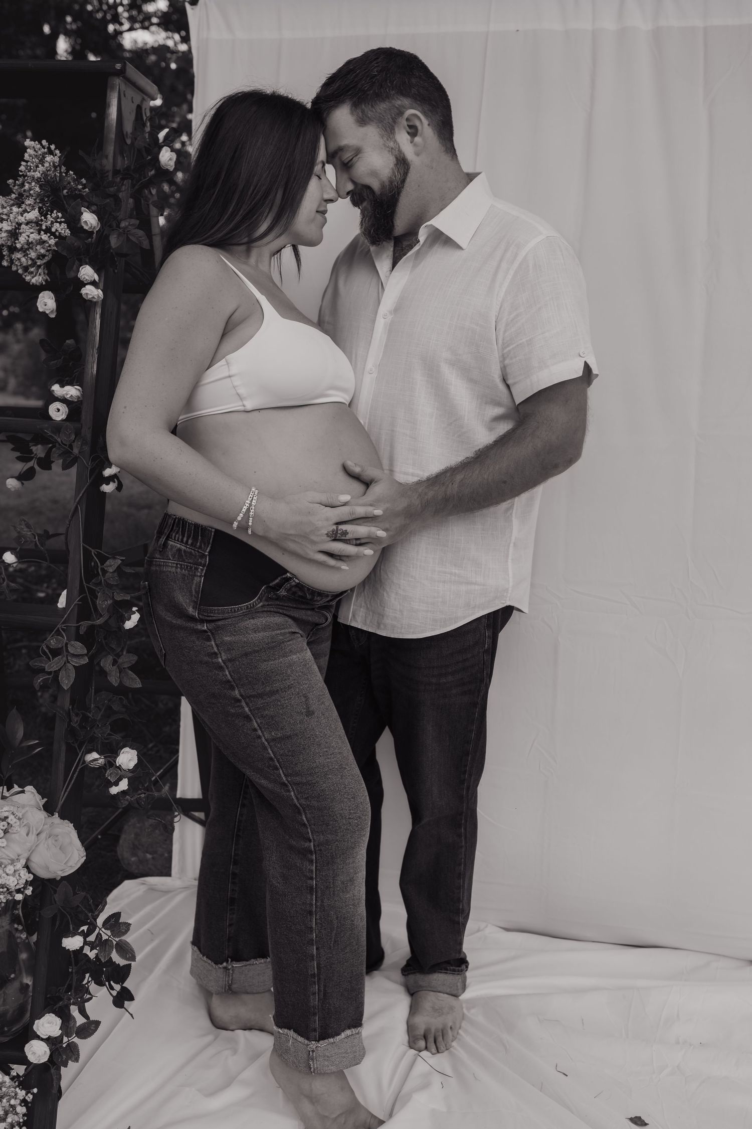 maternity photo session in maryland.