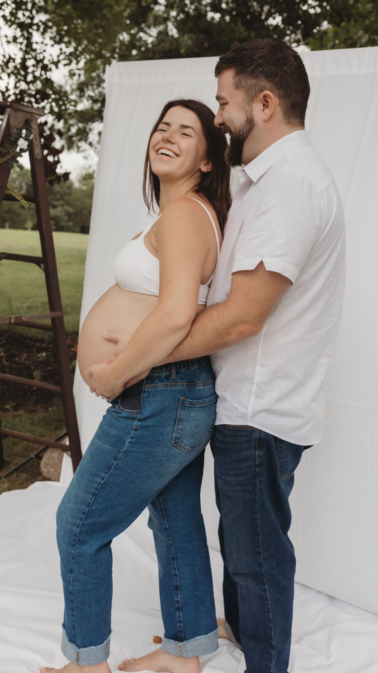 maternity photo session in maryland.
