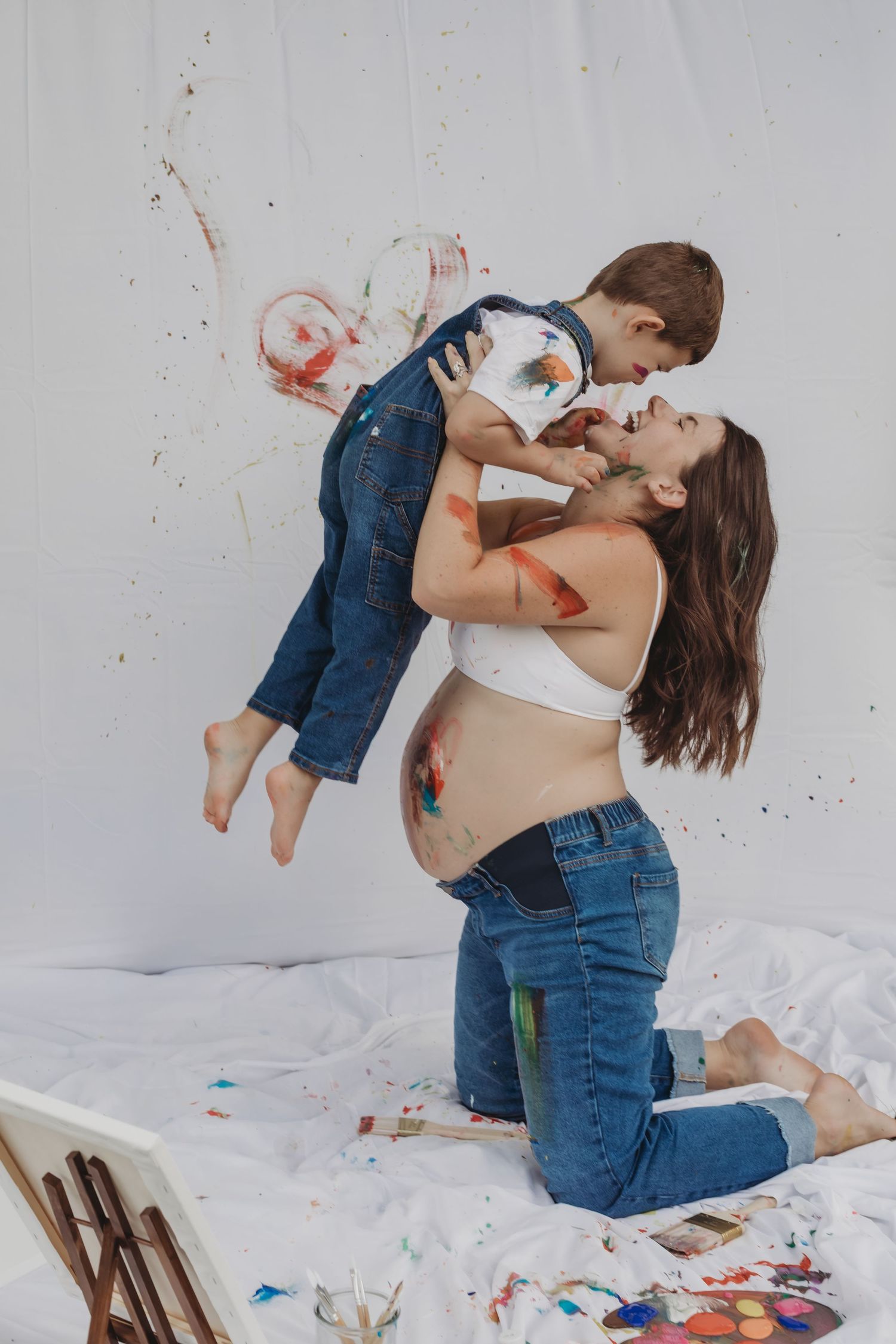 Mommy and me photo session in maryland.
