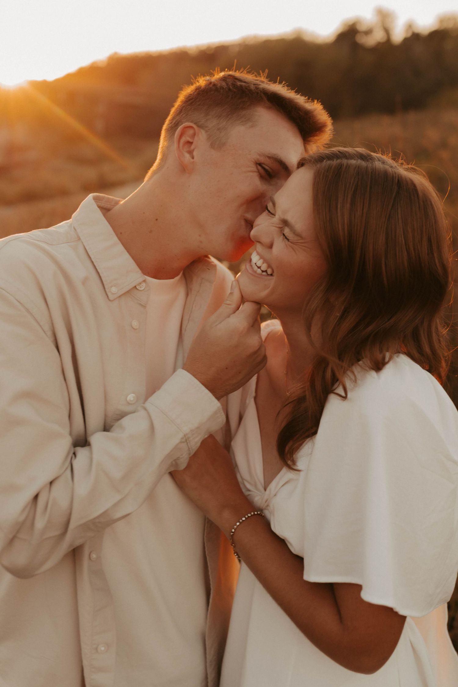 Courtney Mack Photography joyful engagement photos