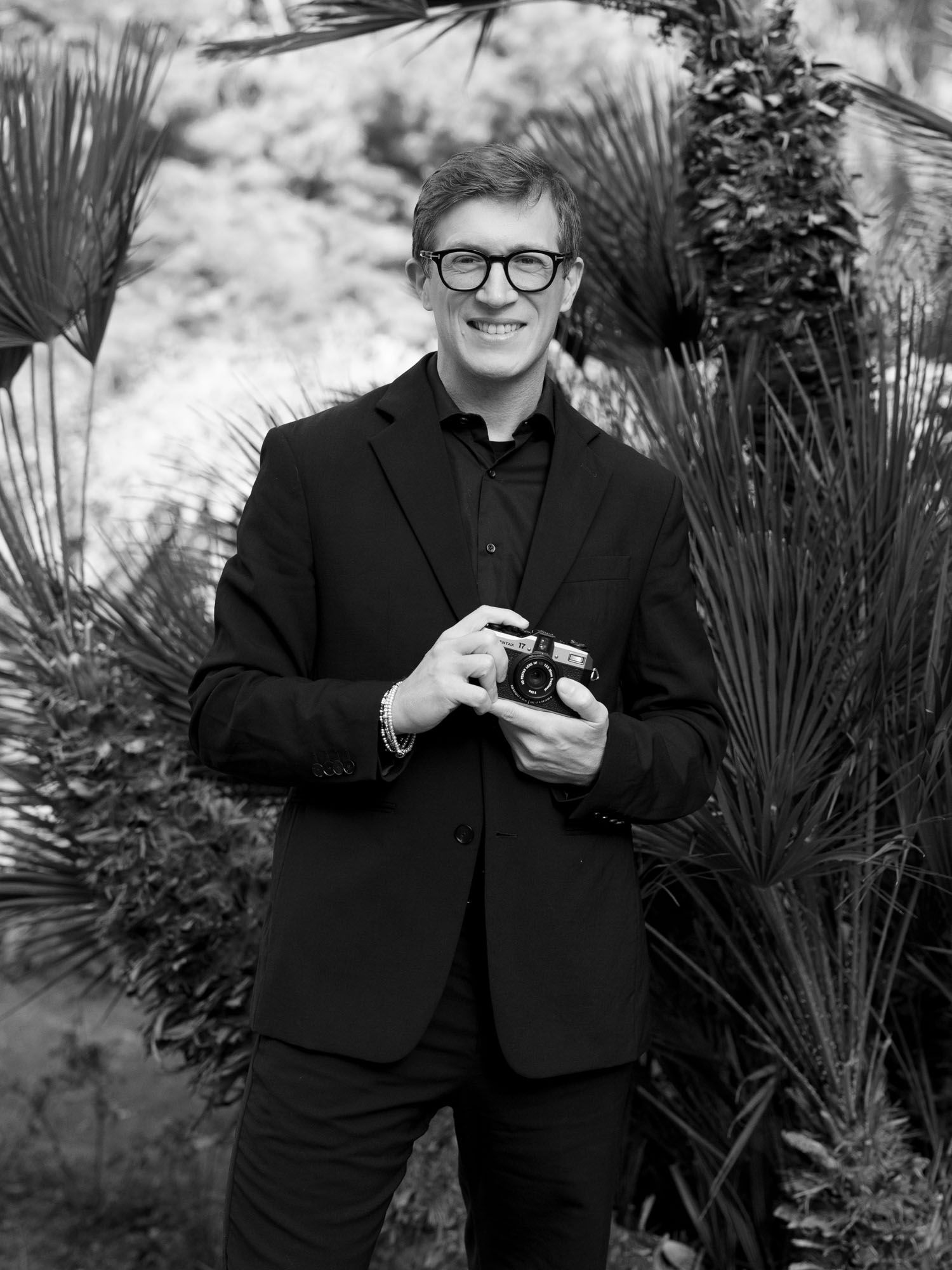 Fabio Faso, Italy-based destination wedding photographer, informal portrait during a wedding editorial shoot in Sicily.