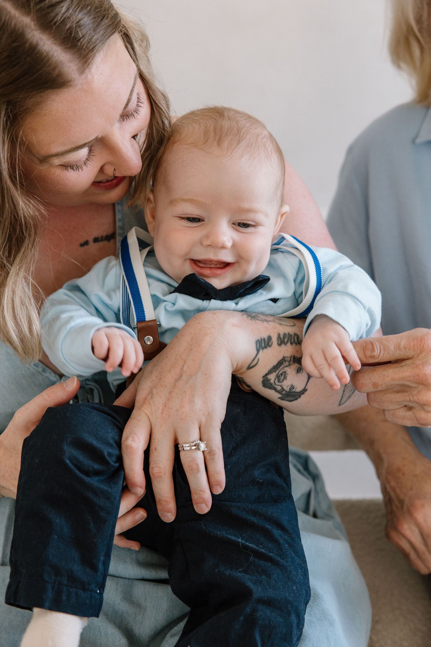 Family studio session in downtown Calgary, airdrie and Calgary lifestyle photography