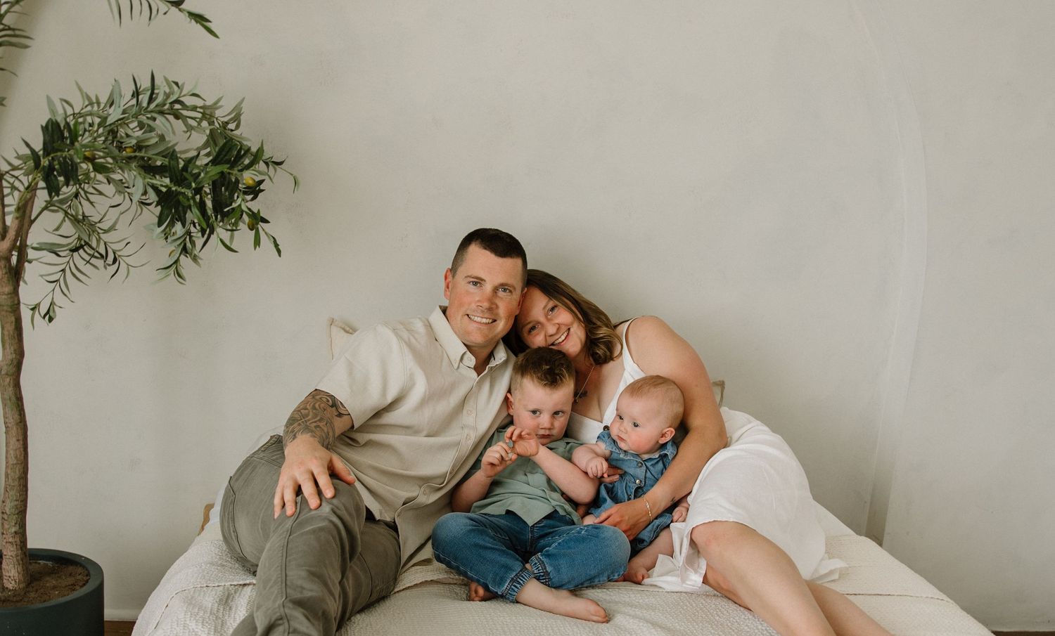 Family studio session in downtown Calgary, airdrie and Calgary lifestyle photography
