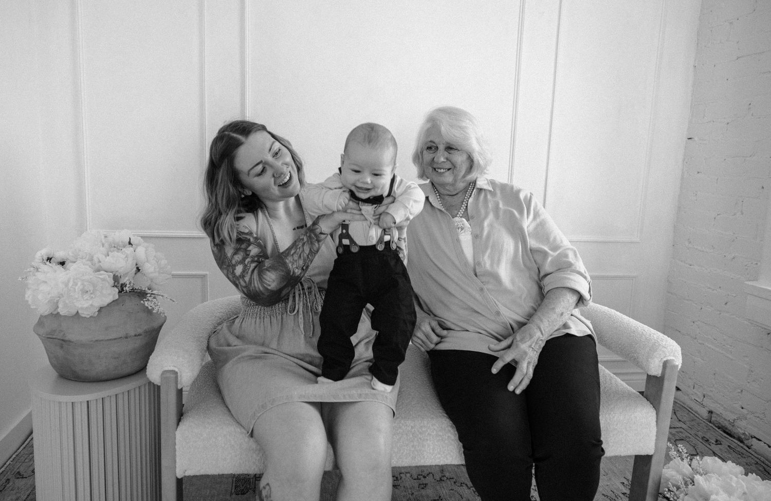 Family studio session in downtown Calgary, airdrie and Calgary lifestyle photography