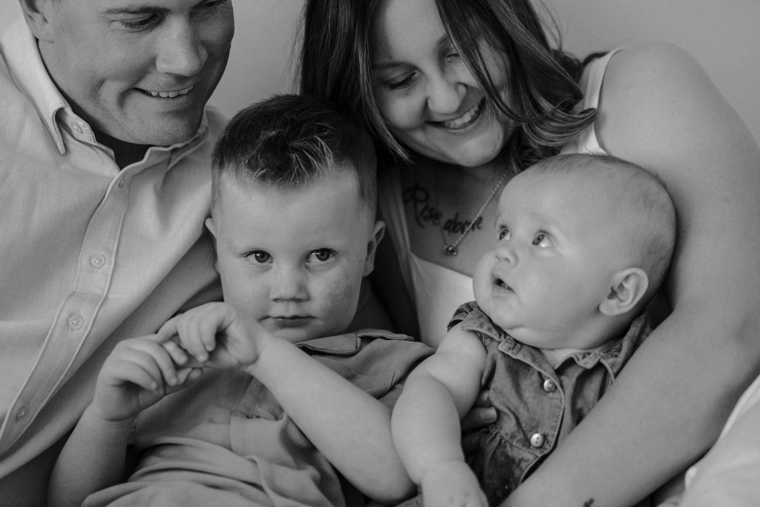 Family studio session in downtown Calgary, airdrie and Calgary lifestyle photography